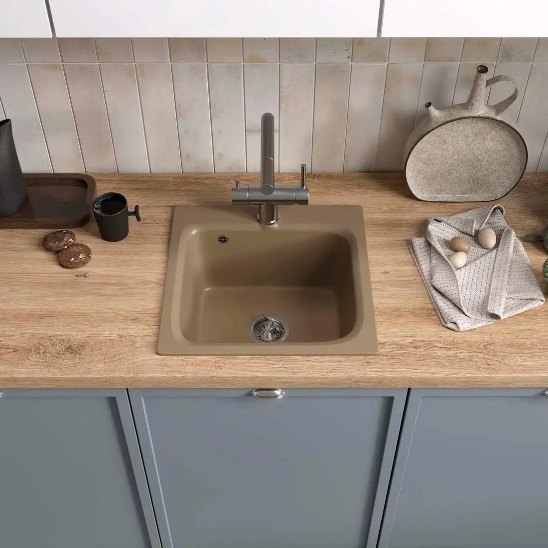 Кухонная мойка Reflexion Base RX0743SD - фото товара