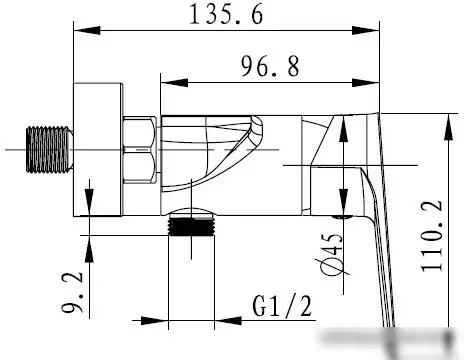 Смеситель Kaiser Atrio [60077] - фото товара