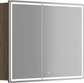Sancos Шкаф с зеркалом Mirror MI100ECH (с LED подсветкой, дуб чарльстон)