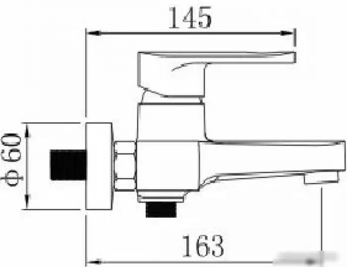 Смеситель Potato P30201 - фото товара