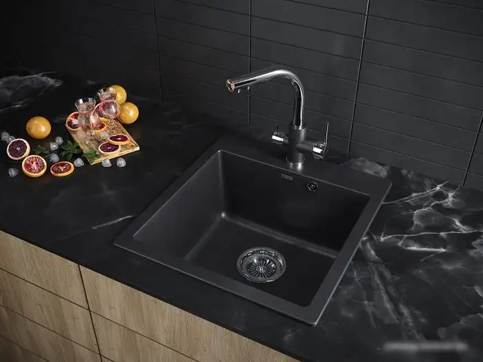 Кухонная мойка Paulmark Praktisch PM105152-BL - фото товара