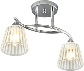 Припотолочная люстра Escada 1124/2PL E27*60W Chrome – изображение в каталоге