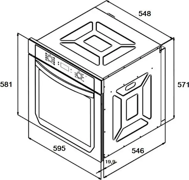 Электрический духовой шкаф Schtoff Decor 2100 - фото товара
