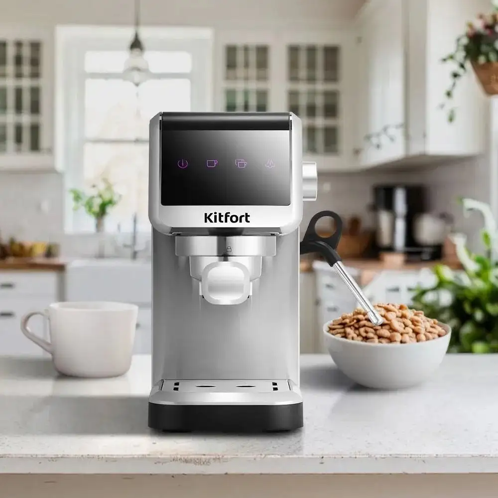 Рожковая кофеварка Kitfort KT-7419 - фото товара