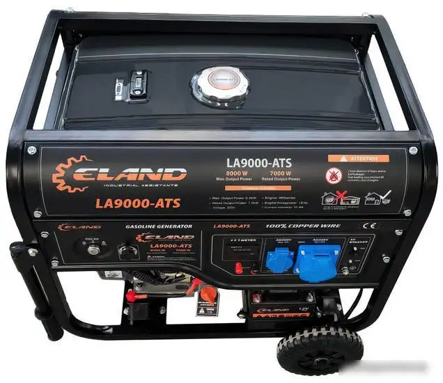 Бензиновый генератор ELAND LA9000-ATS – фото товара