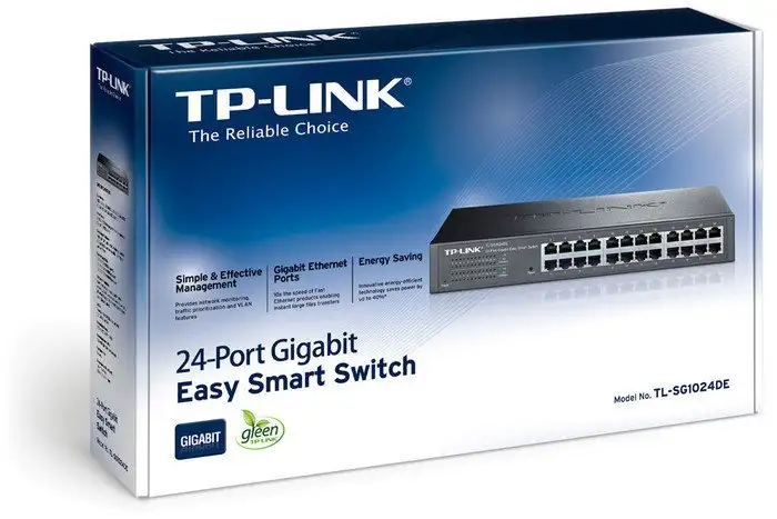 Настраиваемый коммутатор TP-Link TL-SG1024DE – фото товара
