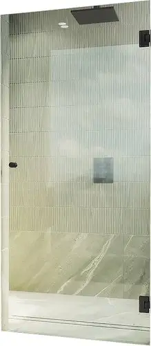 Душевая дверь MaybahGlass 195x80.5 MGD-508-6 (прозрачное стекло/черный) - изображение в каталоге