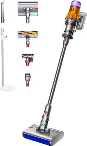 Пылесос Dyson V12s Detect Slim Submarine (желтый/никель) - изображение в каталоге