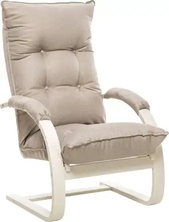 Кресло-качалка Импэкс Leset Монако (слоновая кость/malmo 05) – изображение в каталоге