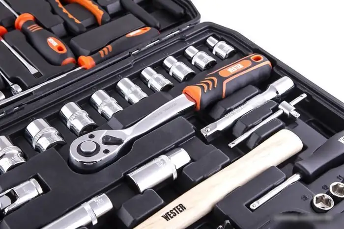 Универсальный набор инструментов Wester WT056 (56 предметов) – фото товара