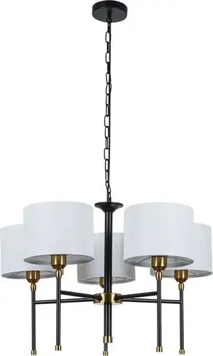 Подвесная люстра Arte Lamp Jamie A4090LM-5BK – изображение в каталоге