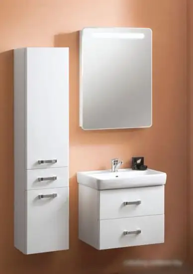 Акватон Америна Шкаф-пенал белый (1.A135.2.03A.M01.0) – фото товара