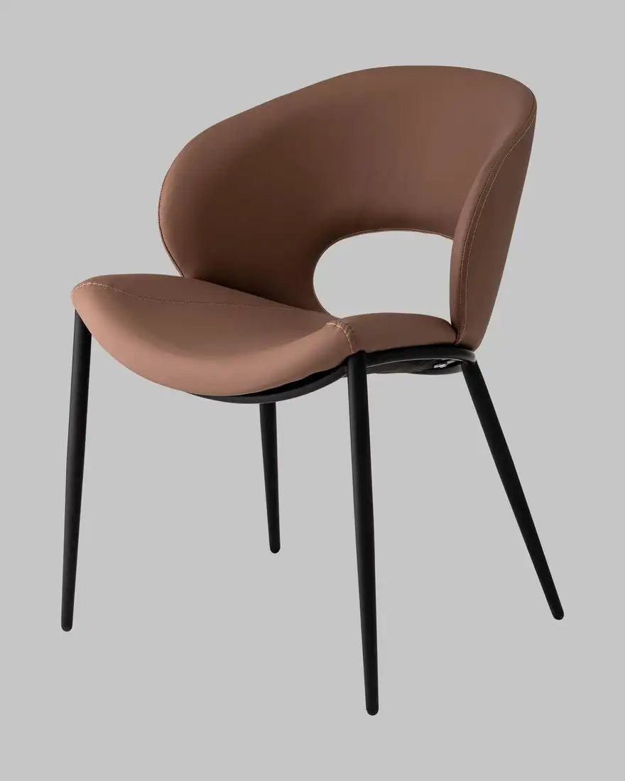 Стул Stool Group Вивьен LV-114-Na233-08-01 (экокожа светло-коричневый)