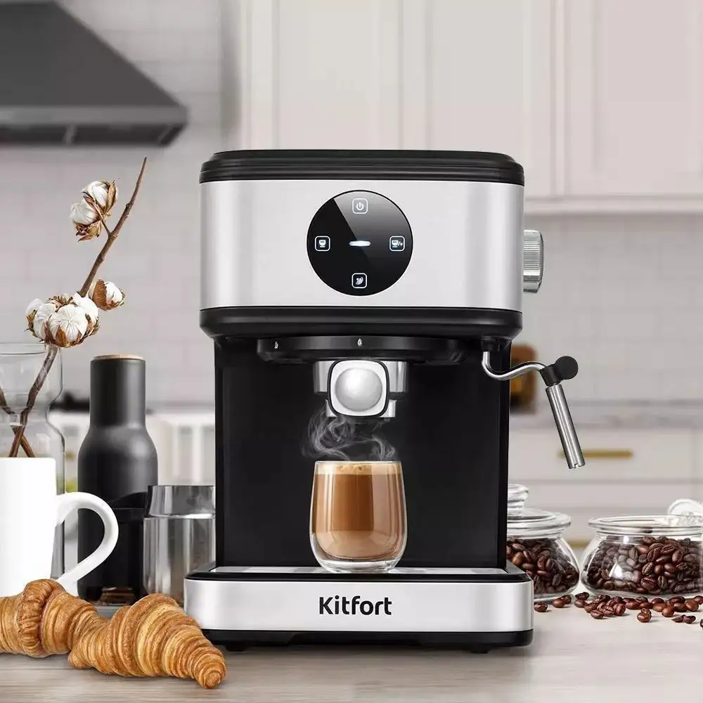 Рожковая кофеварка Kitfort KT-7224 - фото товара