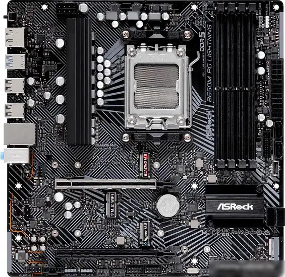 Материнская плата ASRock B650M PG Lightning – фото товара