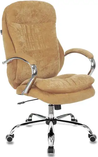 Кресло Бюрократ T-9950SL Fabric (горчичный Velvet 73) – изображение в каталоге