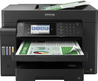 МФУ Epson L15150 (ресурс стартовых контейнеров 7500/6000, контейнер 008)
