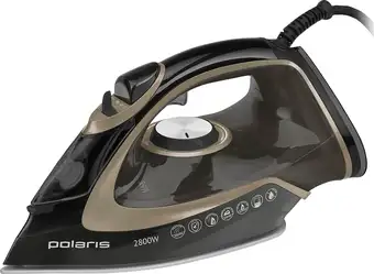 Утюг Polaris PIR 2821AK 3m (черный/золотистый) - изображение в каталоге