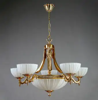 Подвесная люстра Ambiente by Brizzi Navarra 02228/5 WP – изображение в каталоге