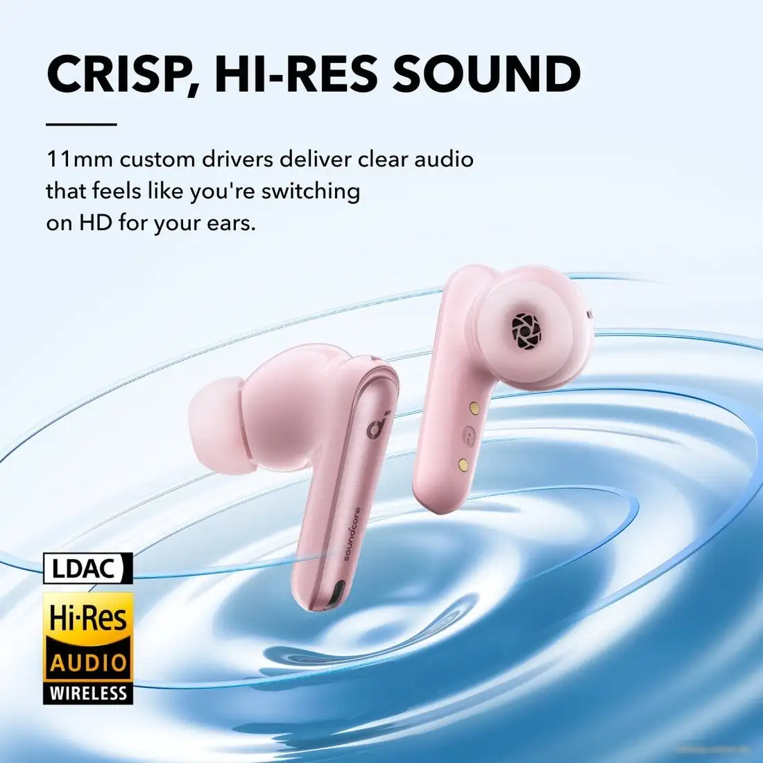 Наушники Anker Soundcore Liberty 4 NC (розовый) – фото товара