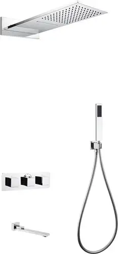 Душевая система Abber Daheim AF8253 (хром) - изображение в каталоге