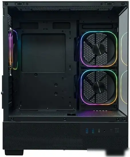 Корпус XASTRA Q400M 3ARGB-FG-C6-UC (черный) – фото товара