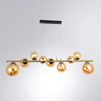 Подвесная люстра Arte Lamp Gemini A2243SP-9PB – изображение в каталоге