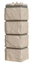 Наружный угол для сайдинга Grand Line Колотый камень Бежевый (Design 7006) – изображение в каталоге