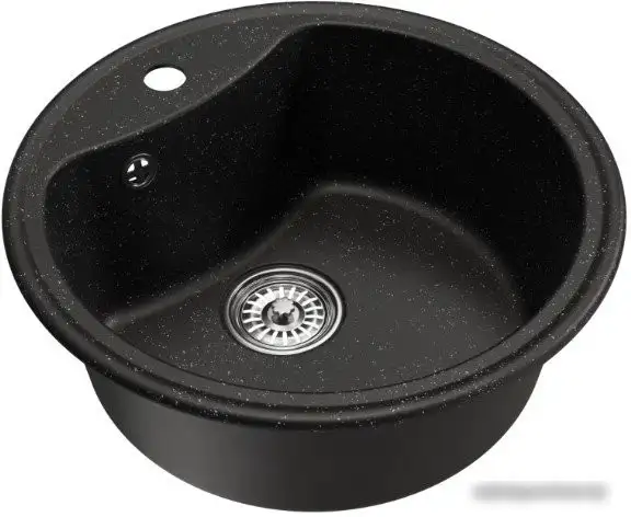 Кухонная мойка Mixline ML-GM09 551797 (черный) - фото товара