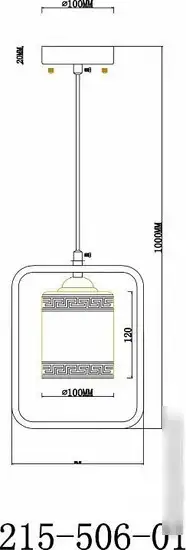 Светильник Velante 215-506-01 – фото товара