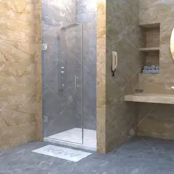 Душевая дверь RGW HO-012 90 (прозрачное стекло) - изображение в каталоге