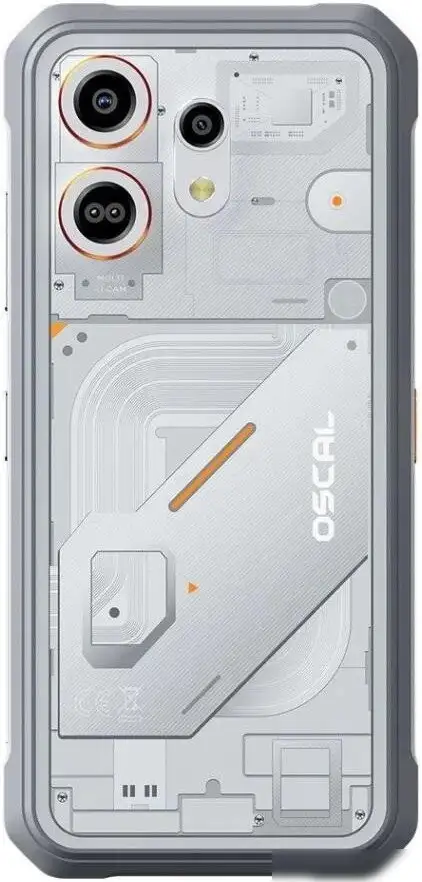 Телефон Oscal Marine 3 8GB/256GB (белый) – фото товара