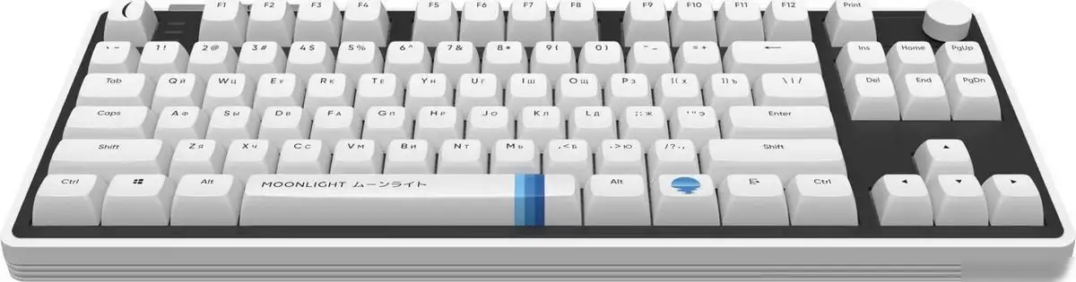 Клавиатура Lunacy Moonlight (белый, g3ms Onyx) – фото товара