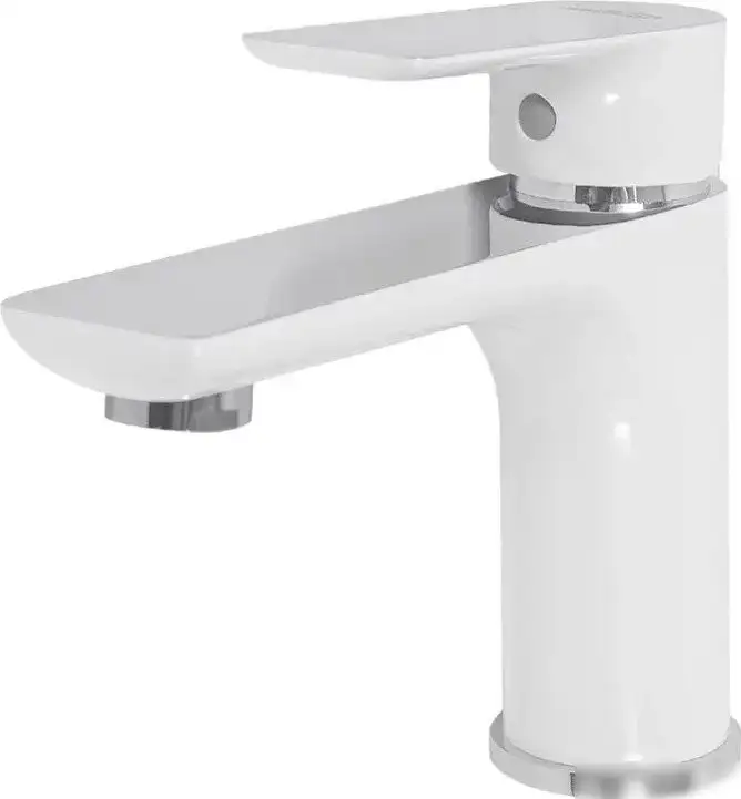 Комплект смесителей Hansberge H7099 (белый хром) - фото товара