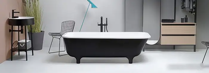 Ванна Belux Саламанка ВС-1700 (матовый черный) - фото товара