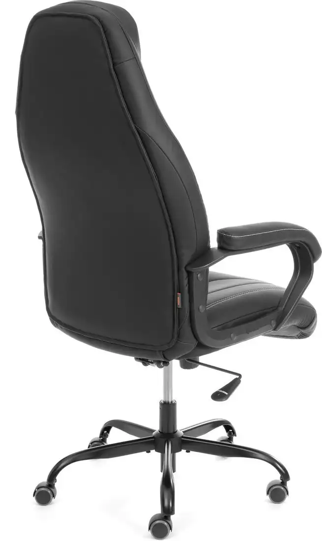 Офисное кресло TetChair Boss metalBL кожзам (черный, 36-6) – фото товара