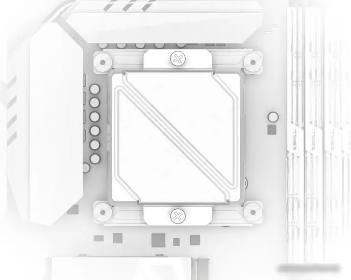 Кулер для процессора ID-Cooling DashFlow 240 Basic White – фото товара
