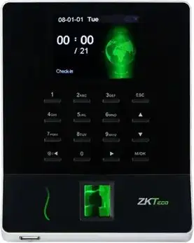 Биометрический терминал ZKTeco WL20 (черный) – изображение в каталоге