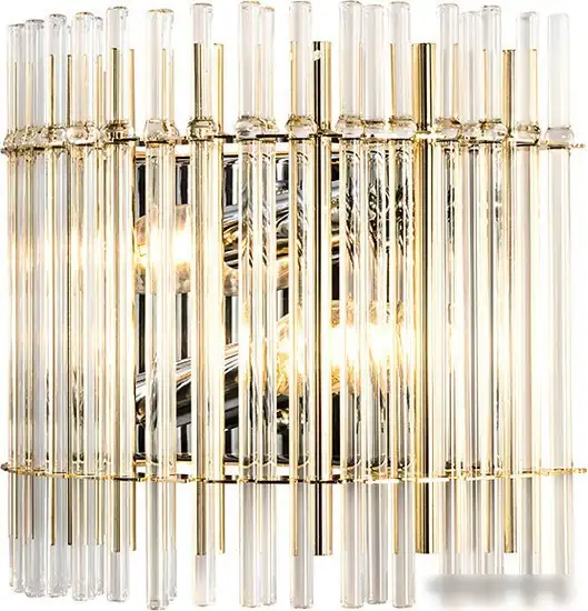 Бра Crystal Lux AURELIO AP2 GOLD+CHROME – фото товара