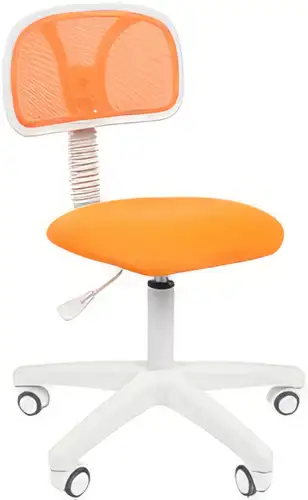 Кресло CHAIRMAN 250 (TW-16/TW-66,белый/оранжевый)
