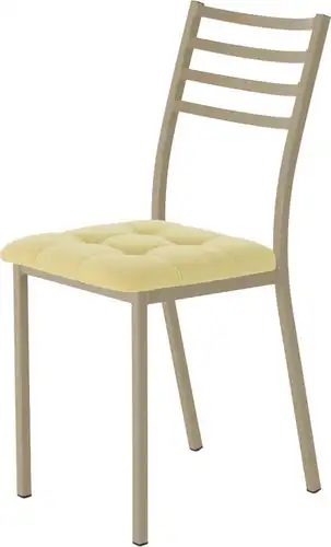 Стул AMC Comfort 4.10.15 (ткань, желтый/капучино) – изображение в каталоге