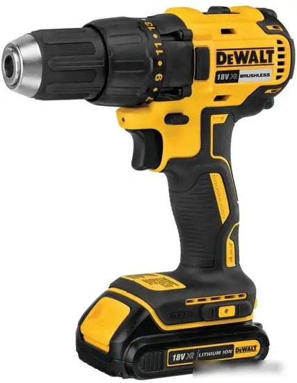 Дрель-шуруповерт DeWalt DCD777D2T-QW (с 2-мя АКБ, кейс) – фото товара