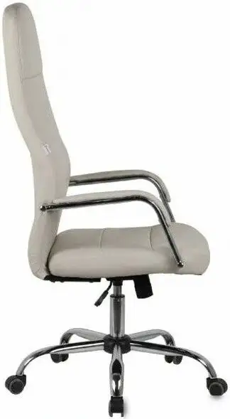 Офисное кресло King Style Glance PU Chrome (кремовый) – фото товара