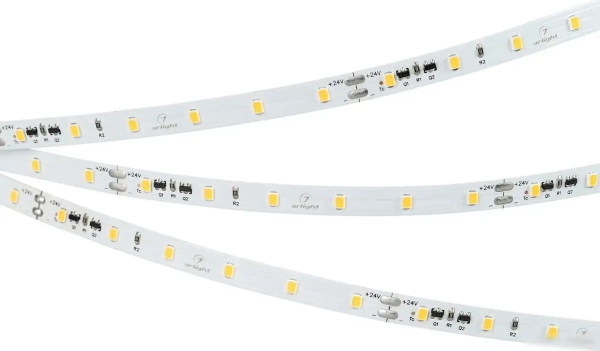 Светодиодная лента Arlight 4.8W/m 60LED/m 2835SMD дневной белый 10M IC-A60-8mm 24V Day4000 037956 – фото товара