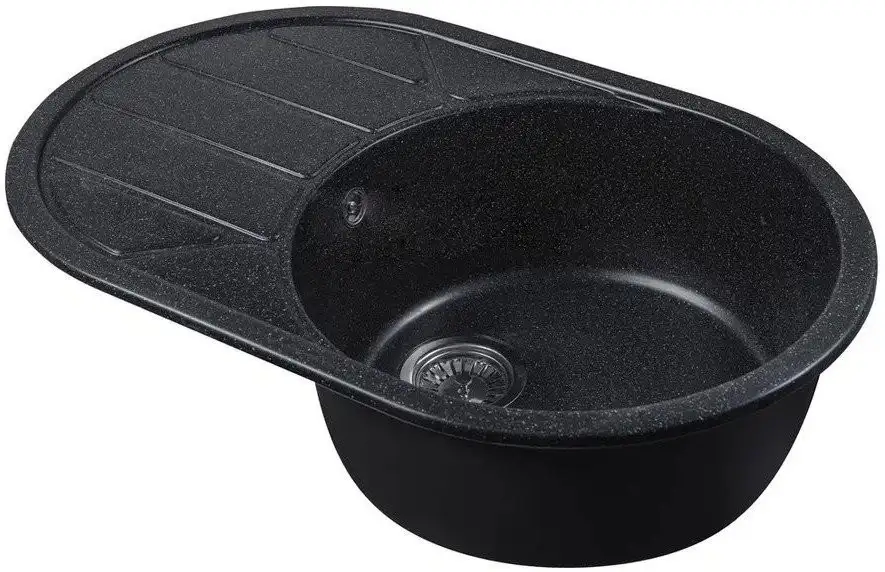 Кухонная мойка Marblan Elon L (черный) - фото товара