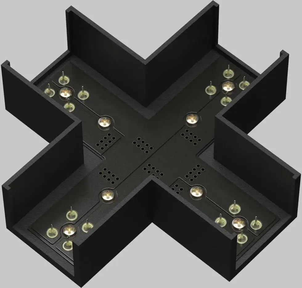 Соединитель треков Maytoni Technical TRA160CX-11B – фото товара