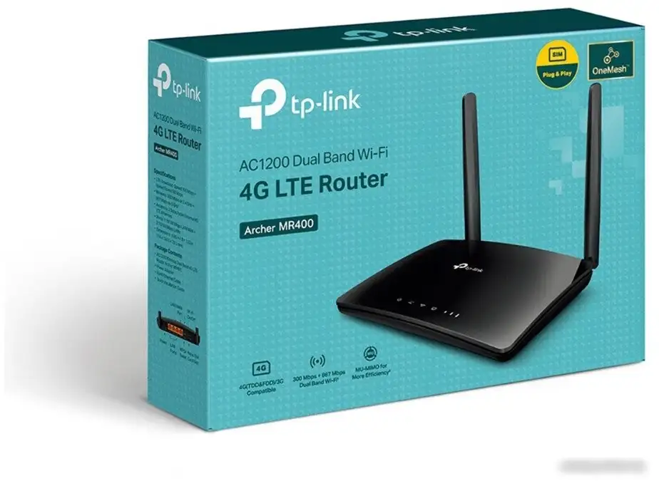 4G Wi-Fi роутер TP-Link Archer MR400 V4.20 – фото товара