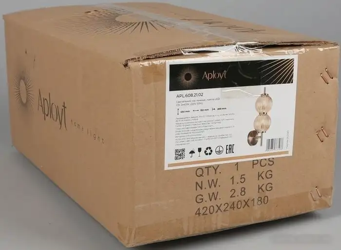 Бра Aployt Zhizel APL.608.21.02 – фото товара