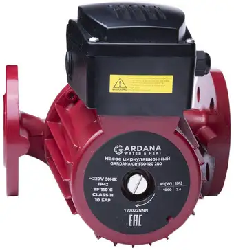 Циркуляционный насос Gardana GR1F 65-80 280 - изображение в каталоге