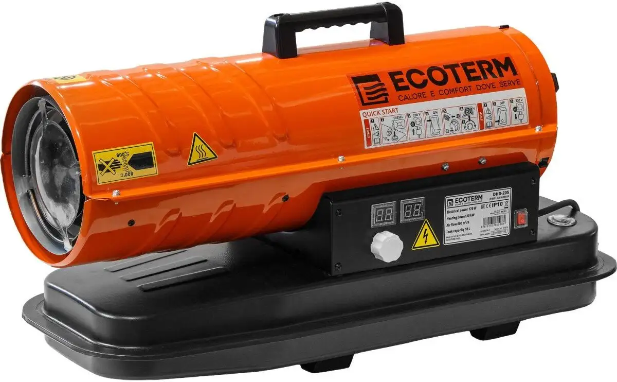 Дизельная тепловая пушка Ecoterm DHD-205 - изображение в каталоге